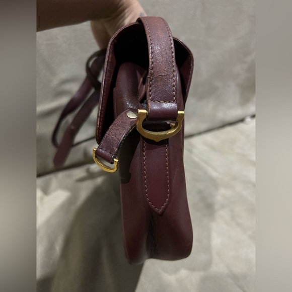 Authentic Vintage Cartier leather sling bag. Used - Picture 4 of 11